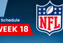 NFL Week 18 TV Schedule