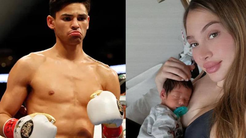 Ryan Garcia and Andrea Celina