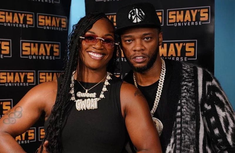 Claressa Shields and Papoose